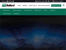 Tablet Screenshot of bullard.com